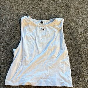 Under Armour Gray Sleeveless Muscle Tee Tank Top